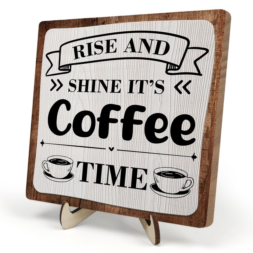 Coffee Bar Sign Plaque, Coffee Signs for Coffee Station, Vintage Coffee Sign …