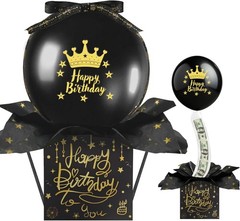 Pull Birthday Money Box Balloon Money Surprise Box Funny Pull Cash Surprise Kit