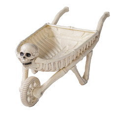 48 3/4″ Skeleton Wheelbarrow Halloween Decoration – Morris Costumes