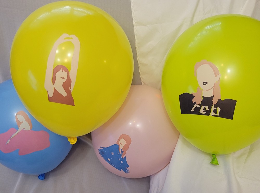 Taylor Swift Balloons 16 Pack