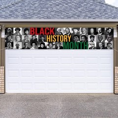 Large Black History Month Banner for Fence Pan African American Black History…