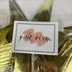 Pink Blume Gold Star Decorations Kit