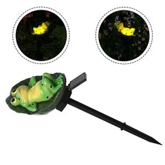 Garden Frog Solar Lamp Perfect for Outdoor Decor and Landscape Illumination
