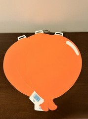 (12) Vintage 1991 Beistle 15″ Printed Balloon Silhouettes Assorted Colors