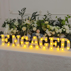 Engagement Party Decorations Wedding Decorations, 7Pcs Engagements Party Decor E