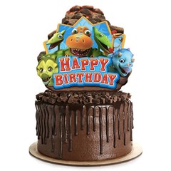 HTF NEW Dinosaur Train Birthday Party Supplies Decor Napkins Banner Table Cover