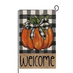 Fall Decorations for Home, Fall Welcome Garden Flag Pumpkin Double Sided Deco…