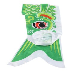 Japanese Carp Windsock Fish Flag Kite Satin 100cm Colorful Garden Ornament
