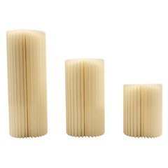 3* Foldable Paper Column Display Stands Cylinder Flowers Stand Dessert Table USA