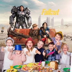 Fallout TV Show Party Supplies Birthday Decoations Backdrop Banner Poster 7x5ft