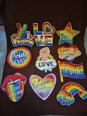 Pride Rainbow Gay Decorations Party Supplies, Banner, Wall Decor
