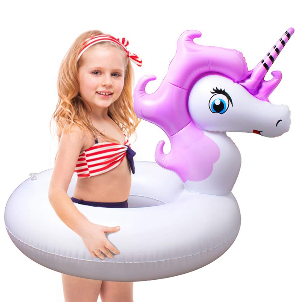 Unicorn Pool Float, Pool Floats for Kids Inflatable Unicorn Float for Pool Ki…