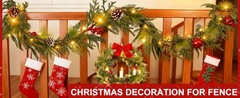 Prelit & Timer – 6FT Christmas Garland with Lights, Real Touch Norfolk Pine