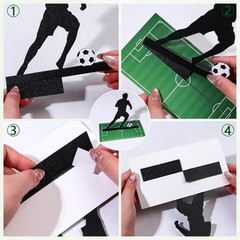 13 Pcs Soccer Party Table Decorations Soccer Table Centerpieces Soccer Player…
