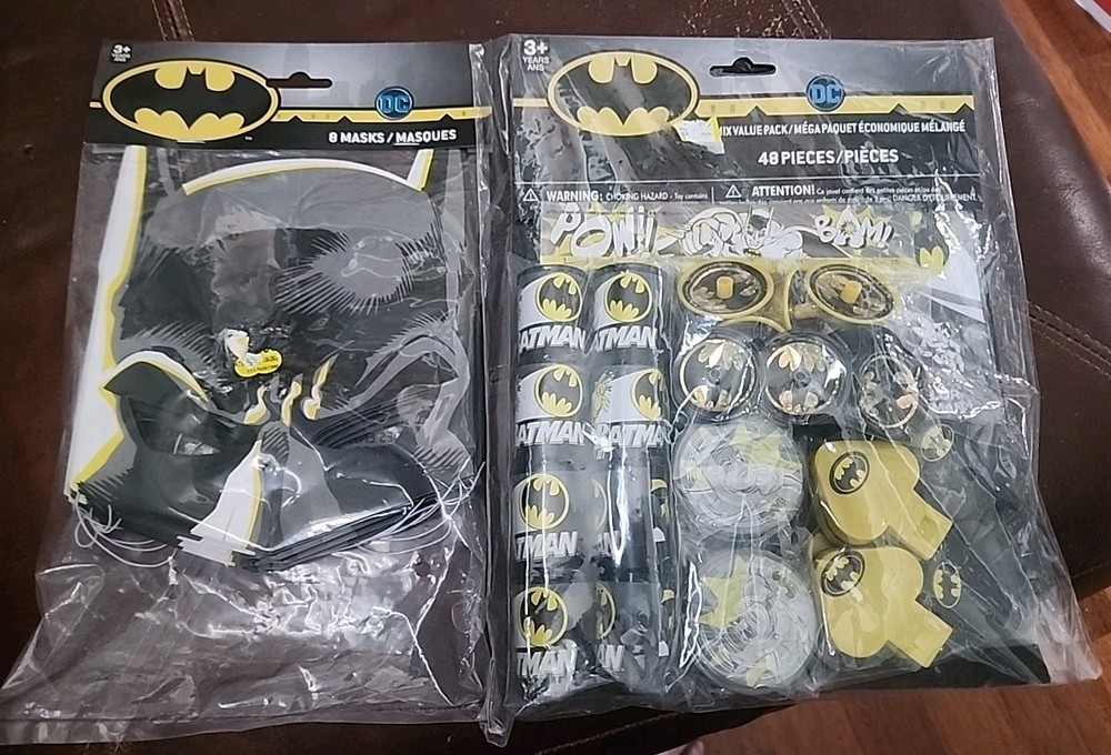 batman party supplies