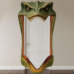 Dinosaur Party Decorations Door Banners Dinosaur Theme Porch Sign Backdrop Ph…