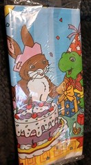 Franklin the Turtle Party Supplies: Table Cover-Birthday Party 1980s 1990s NOS