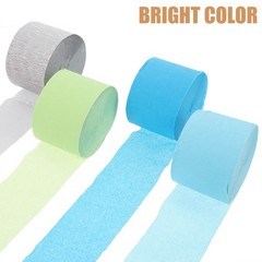 Crepe Paper Streamers Assorted Colors Birthday Party Wall Decor