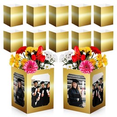 12 Pack Graduation Table Centerpieces | 7″ Photo Display Props | Congrats Grad D