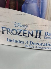 Disney Frozen 2 Dangle Party Decoration 3 Pieces NIP