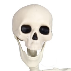 Life Size Skeleton Mermaid Halloween Outdoor Decorations Movable Posable Joints