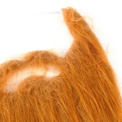 FAKE BEARD AND MUSTACHE COSTUME SET BROWN HALLOWEEN PARTY FESTIVAL ACCESSORY