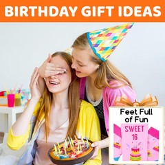 Birthday Gift Socks Sweet 16 18 Year Old Gifts for Teen Girls Boys