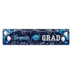 Class of 2025 Graduation Party Decoration Kit Cake Topper and Cash Gift Box Surp