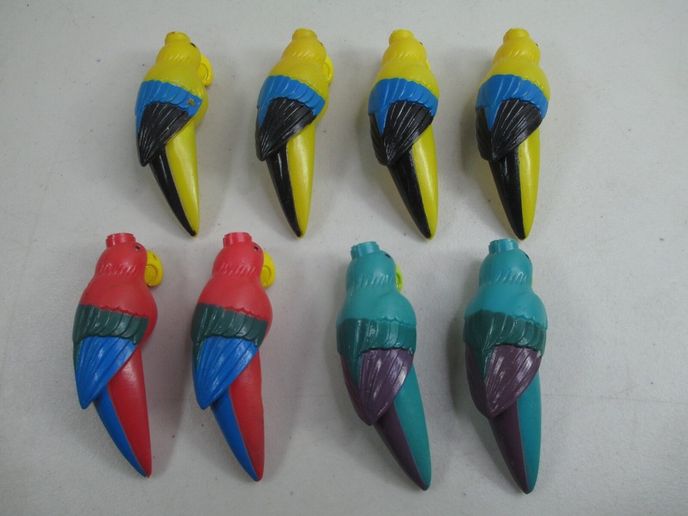 Vintage Party light string light covers parrots tropical bird no lights