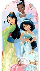 Princesses Castle Arch Painel Backdrop Cover Girls Birthday Party Decorations