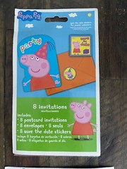 Peppa Pig Birthday Decoration Lot – Invitations / Confetti / Blowouts *New*