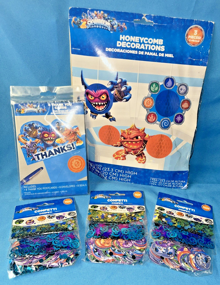Skylanders Birthday Party Decorations Supplies