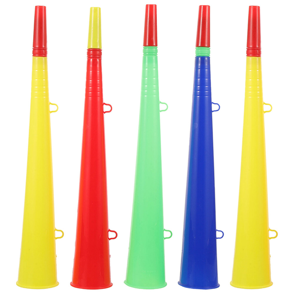 5PCS Stadium Horn Trumpet Noisemakers for Sporting Events Sports Mixed Color