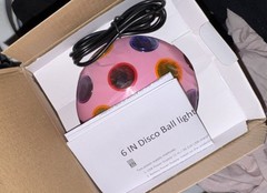 Y2K Pink Disco Ball – NIB
