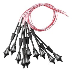 Model LED Street Lamp 10pcs Scenery Street Layout Accessories Train DIY New