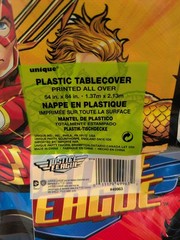 Unique WB DC Comics Justice League Plastic Printed All Over Table Cover