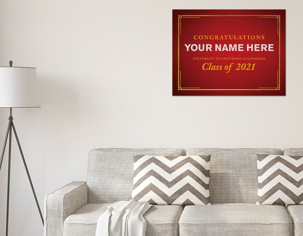 Official USC Custom Formal Poster
