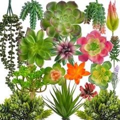 COTSEN 18 Pack Artificial Succulents Realistic Textured Fake 0, 18pcs