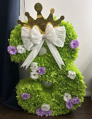 Royal Princess Number 3 Birthday Piñata
