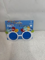 It’s Party Time Kids Happy Birthday Fashion Fun Glasses Ages 3+