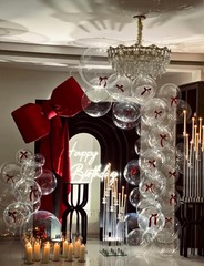 36 Inch Bobo Balloons – Transparent Clear Bubble Balloons for Stuffing with H…