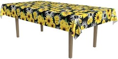 Sunflower Print All Over Party Tablecover