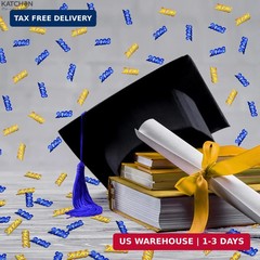 KatchOn, Blue and Gold Graduation Decorations 2026 – Pack of 500 | Graduation Co