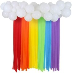 Crepe Paper Streamer Ribbon Stripes Roll Wedding Birthday Party DIY Decor 81ft