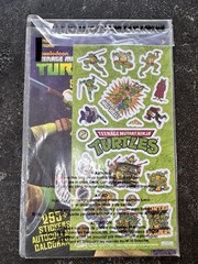 TMNT Ninja Turtles Party Bundle – Tattoos, Stickers, Poster TMNT Birthday Decor