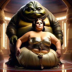 Jabba The Hutt Fan Art Star Wars