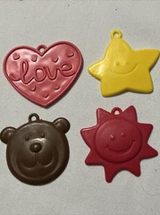 100 Heart Balloon Weights Hanging Decoration Gift Valentines Birthday Party NEW