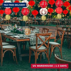 22Pack Hibach Party Decorations Chinese Japanese Paper Lanterns Cherry Blossom R