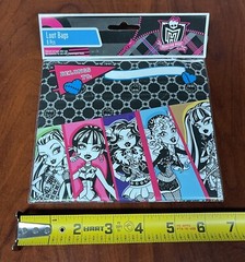 MONSTER HIGH Loot Bag Birthday Party Kids Supplies Amscan 8 Count Treat Bags Vin