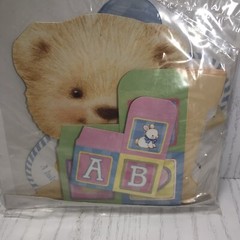 Party express Hallmark 12 1/2” centerpiece bear baby boy (bin-o)